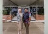 Bargara building sold for new community purpose Mayor Helen Blackburn and FNBGGGTB Group CEO Matthew Cooke at 160 Hughes Road, Bargara.