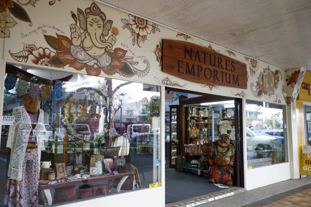 Nature's Emporium located at 55 Bourbong Street, Bundaberg Central. 