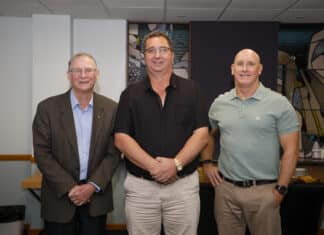 Terence Doherty AM, Luke Harding OAM and Craig Holden OAM.