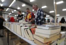 Books for a bargain at sale event