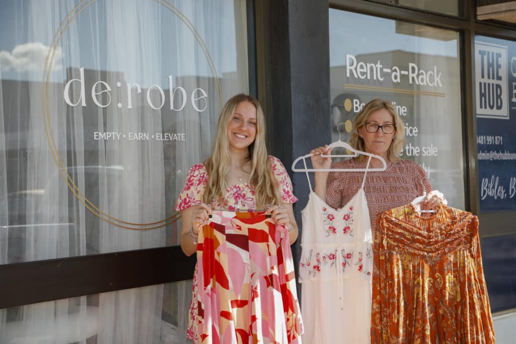 Narelle and Rhys Crook from de:robe.