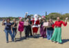 Mayor’s Christmas Appeal launches with Auswide support and community spirit Mayor Helen Blackburn, Appeal's charity partners and major sponsor Auswide Bank at Nielson Beach.