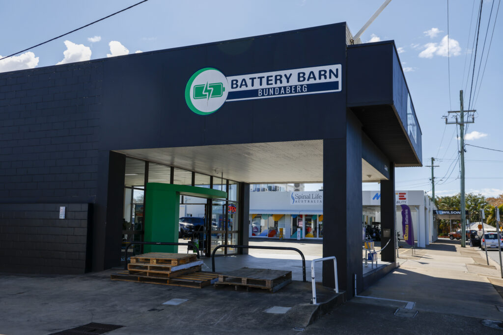 Battery Barn Bundaberg located at 3 Wall Street, Bundaberg CBD.