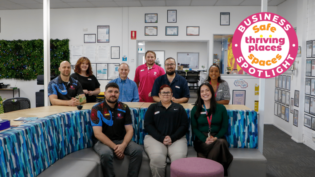 The yourtown team at their office, located at 20A Quay Street, Bundaberg Central.