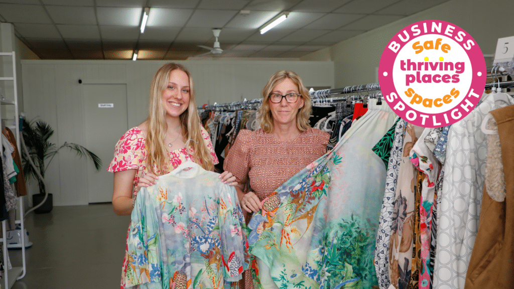 Located on Tanitha Street, de:robe allows locals to make money by selling their pre-loved clothes.