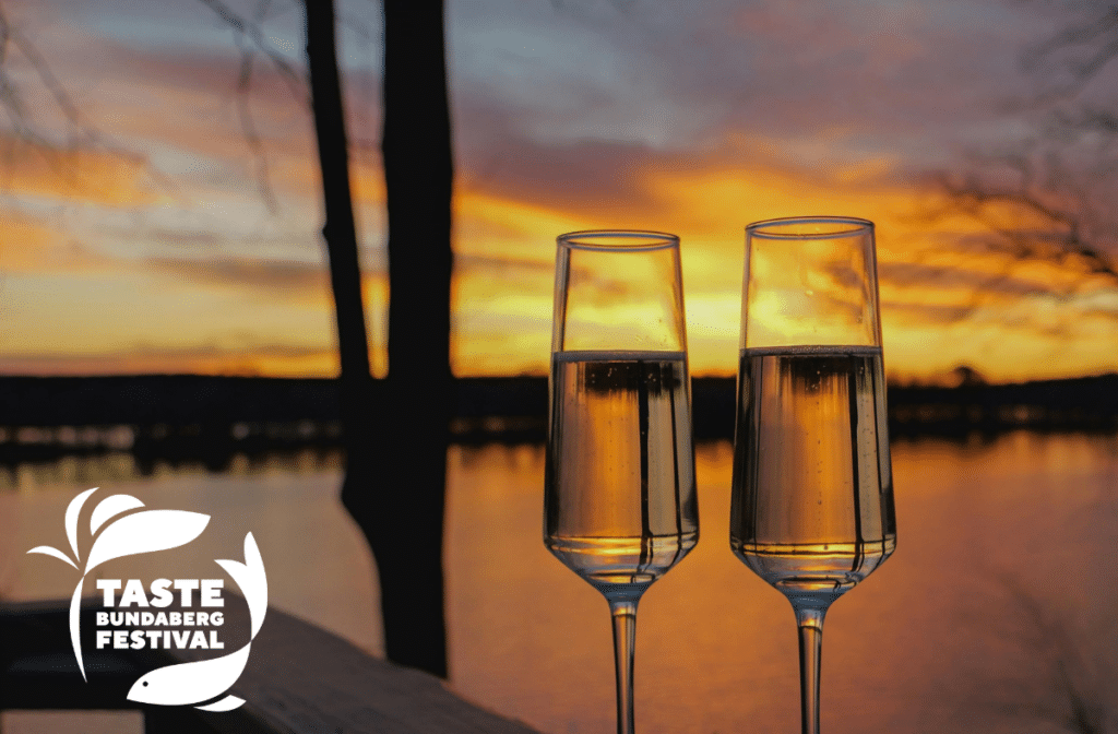 Taste Bundaberg Festival launch event Sunset Drinks + Canapés.