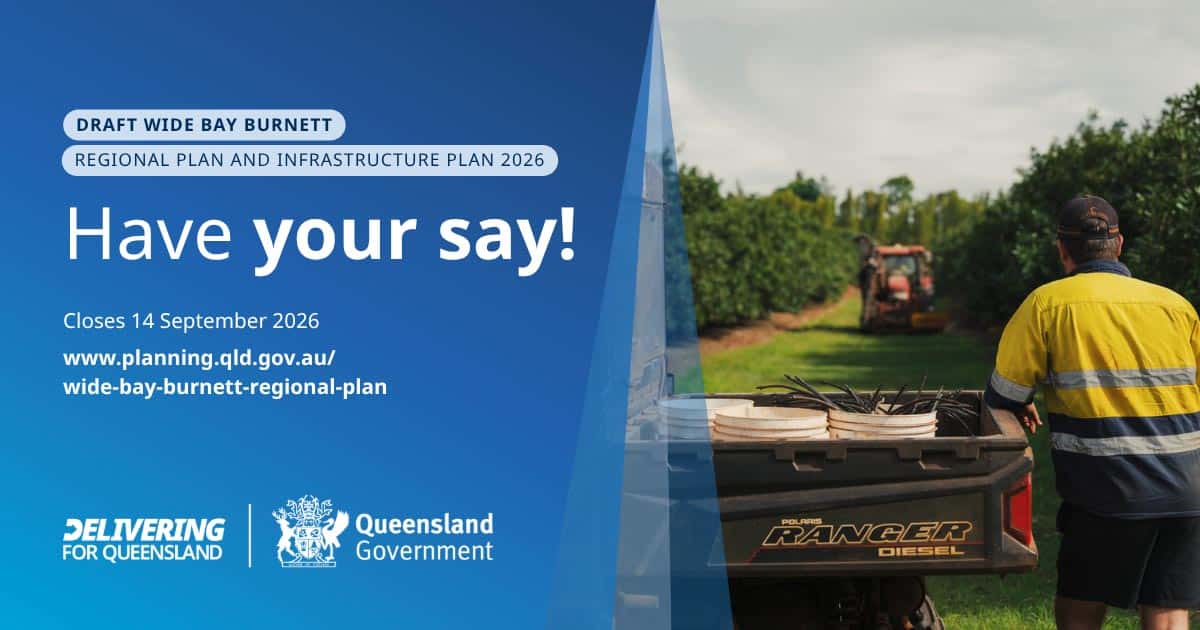 public consultation wide bay burnett regional plan