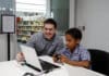 Digital Skills Youth Lab turns screen time into skill building Bundaberg Library Digital Skills Youth Lab - Koby Lister and Isaac O'Brien.