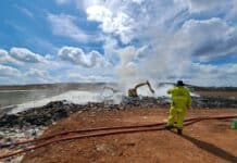 Council urges safe battery disposal following fire