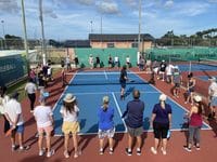 Barry builds community through free pickleball