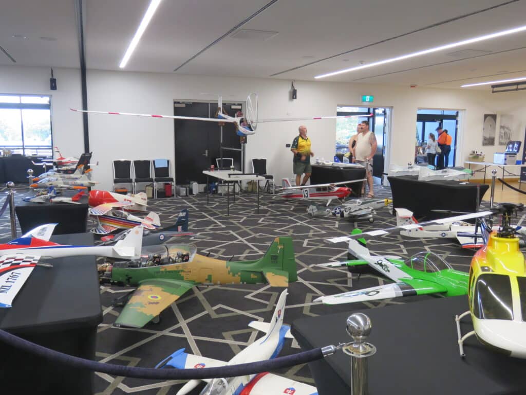 2025's expo included numerous model train layouts, hobby traders, the Bundaberg Radio Yacht Club and the Bundaberg Aeromodellers.