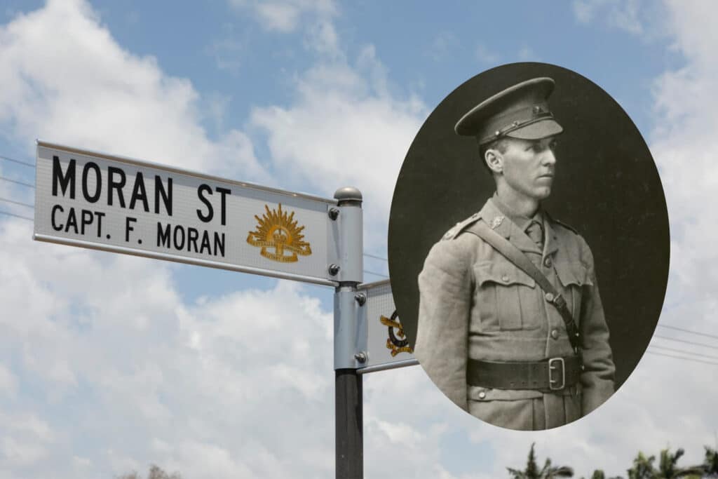 streets of remembrance moran street